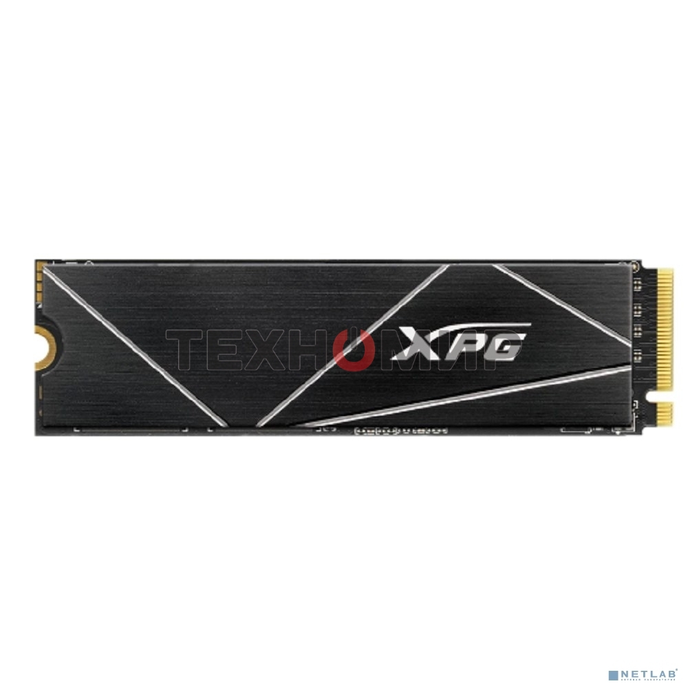 Накопитель SSD ADATA XPG GAMMIX S70 BLADE, 512Gb, PCIe 4.0 x4, M.2 2280, NVMe, R/W 7200/2600, с радиатором