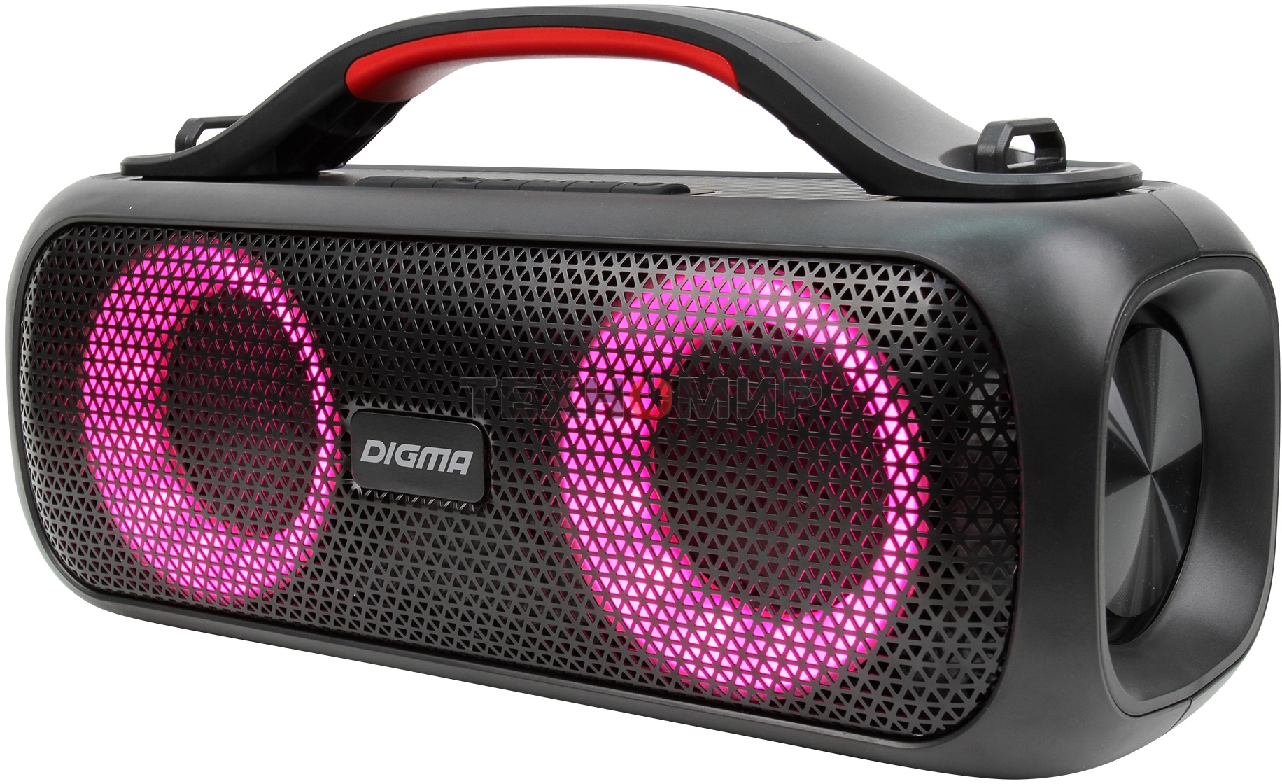 Колонка портатитвная Digma D-PS1531 черный/черный 40W 2.0 BT 10м 3000mAh (SP1531B)