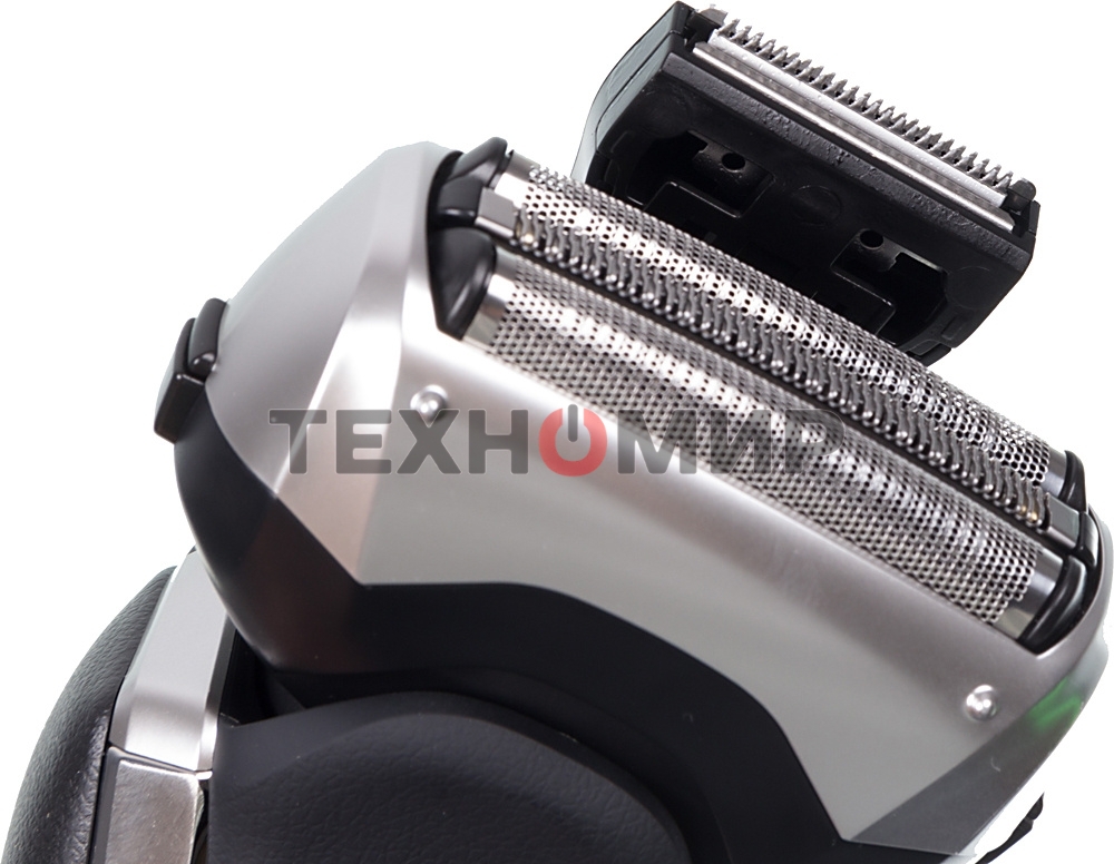 Электробритва сетчатая Panasonic ES-RT77-S520 реж.эл.:3 питан.:аккум. серебристый/черный