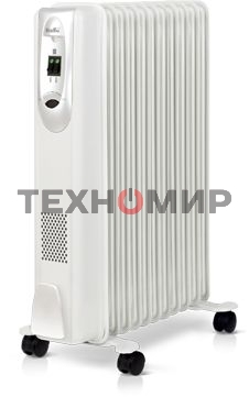 Обогреватель масляный Ballu Comfort BOH/CM-11WDN (11 секций) белый, 2200 Вт, 27 м2, термостат