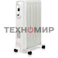 Обогреватель масляный Ballu Comfort BOH/CM-11WDN (11 секций) белый, 2200 Вт, 27 м2, термостат