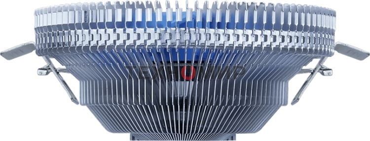 Кулер для процессора AeroCool/Formula Verkho I серебристый, 80 мм, алюминий, 2500 об/мин, 29.7 дБ, 4 pin, 90 Вт, 45 мм