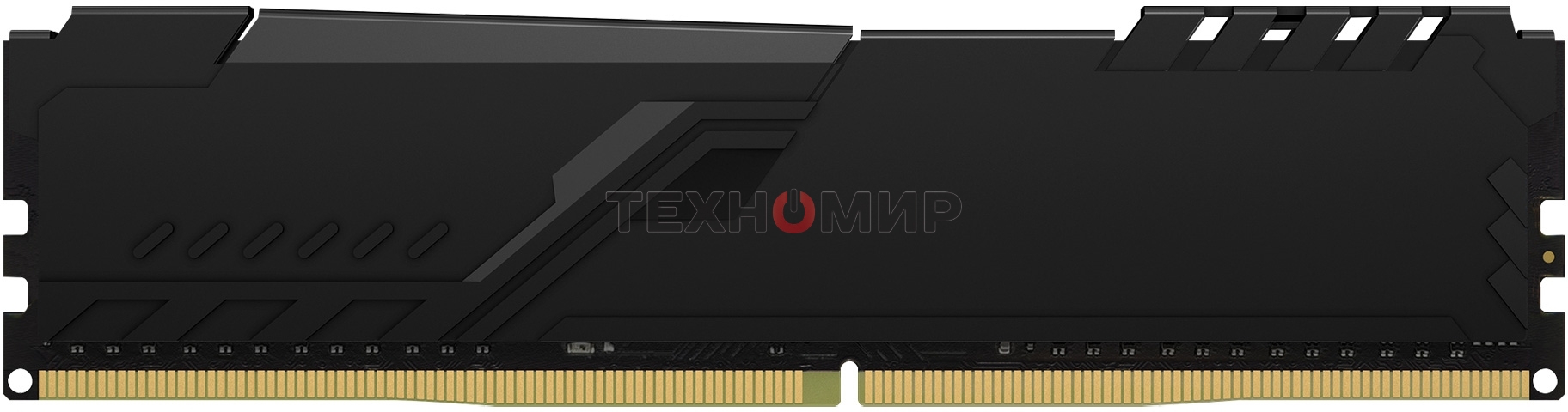 Оперативная память Kingston Fury Beast, DDR4, 32GB (1x32GB), 3600MHz, CL18, DIMM, с радиатором, черный