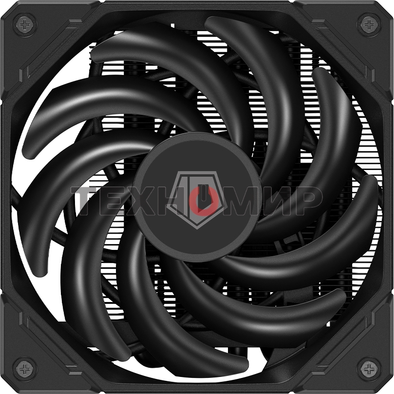 Кулер для процессора ID-COOLING IS-50X-V3 черный 120мм алюминий/медь 2000rpm 31.2db 4-pin 130W 56мм