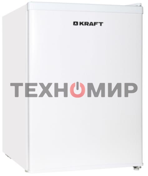 Холодильник Kraft BC(W)-75 белый двухкамерный 66/6л морозилка сверху