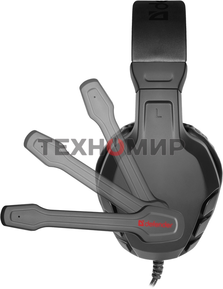 Гарнитура Defender GAMING CUJO BLACK/RED