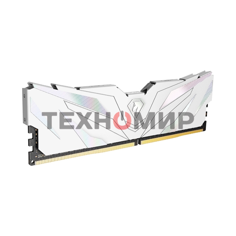 Оперативная память NETAC, DDR4, 16GB (1x16GB), 3200MHz, CL16, DIMM, с радиатором, белый