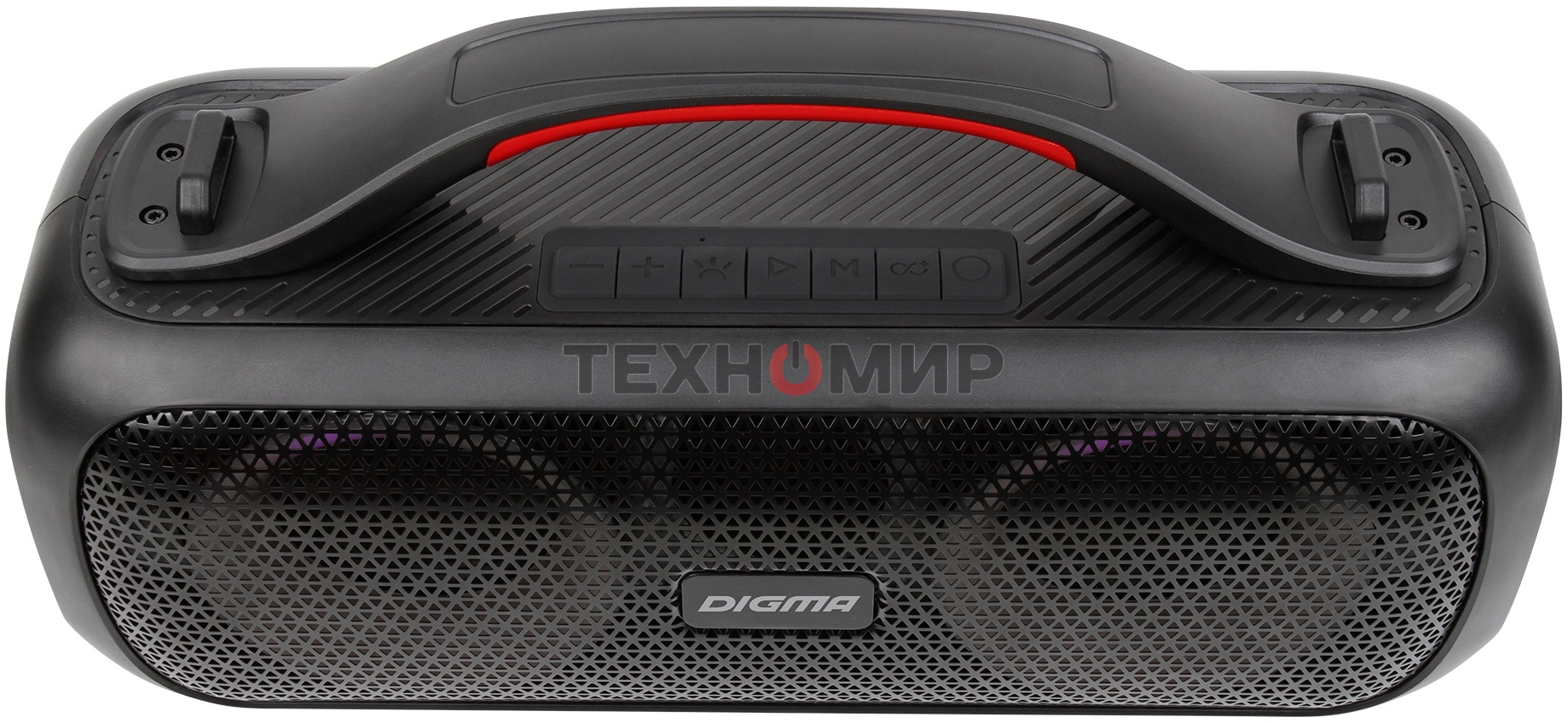 Колонка портатитвная Digma D-PS1531 черный/черный 40W 2.0 BT 10м 3000mAh (SP1531B)