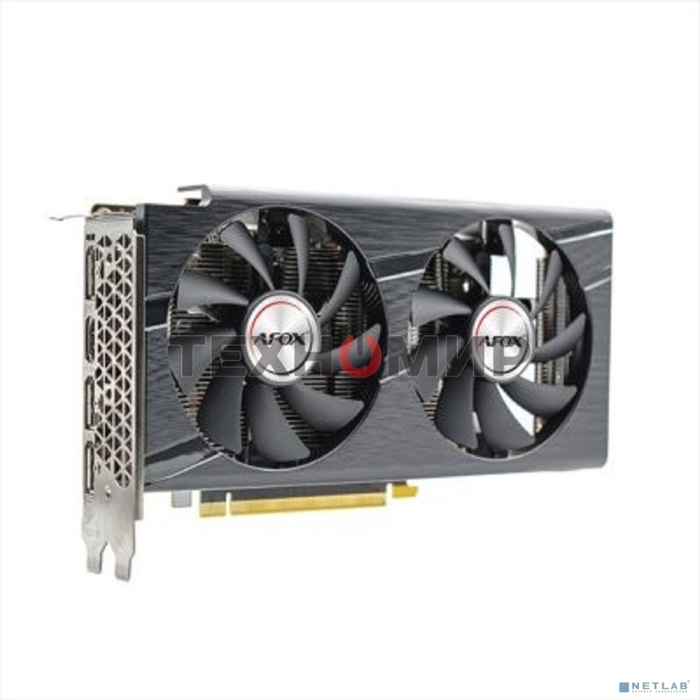 Видеокарта Afox GeForce RTX 2060 6Gb GDDR6 192BIT DP DVI HDMI ATX DUAL FAN RETAIL PACK