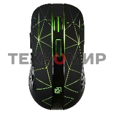 Мышь беспроводная Oklick 976GW черный, 3200 dpi, радиоканал, USB, кнопки - 6