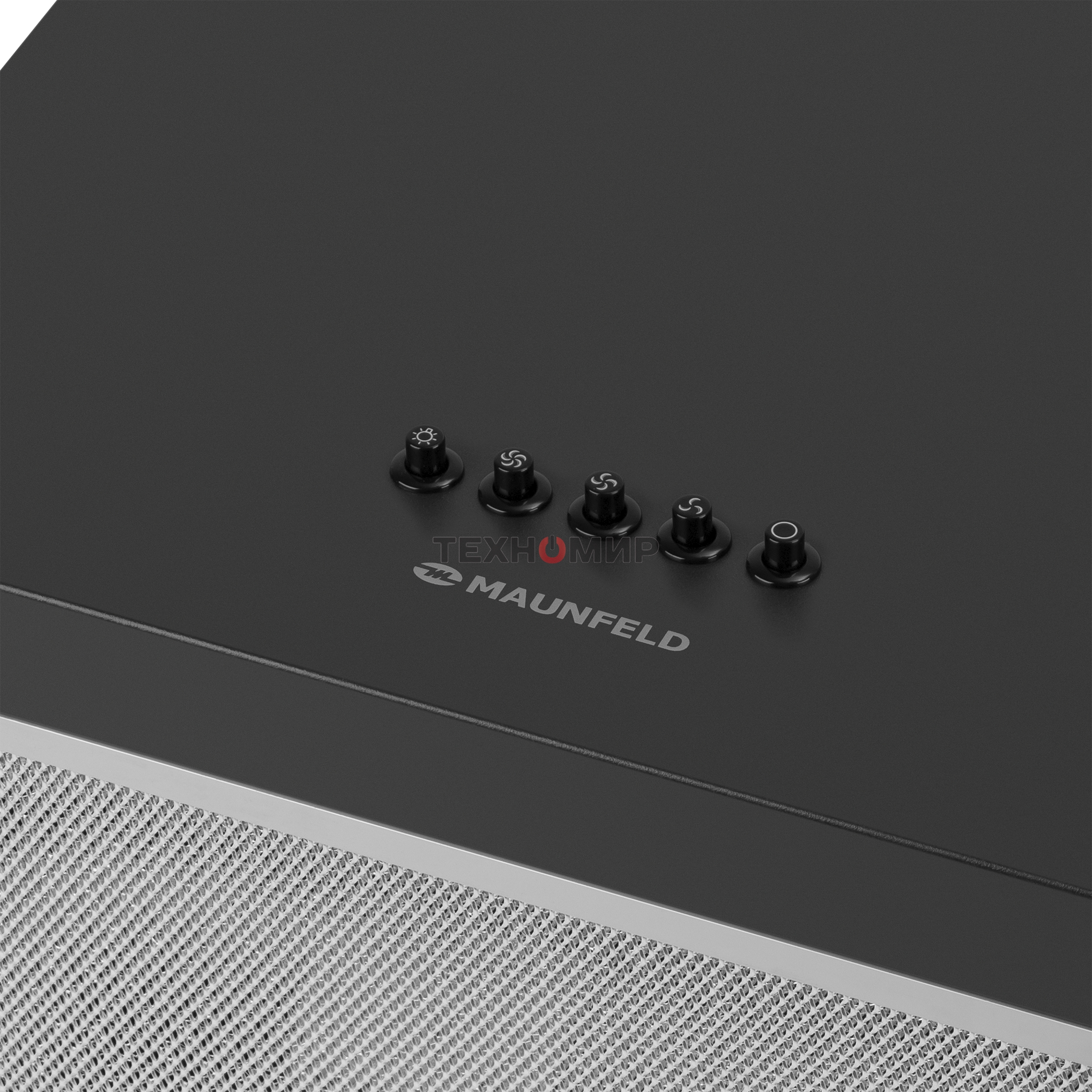 Вытяжка пристенная островная Maunfeld Box Push 40 черный, 40 см, 1000 куб. м/ч, 60 дБ