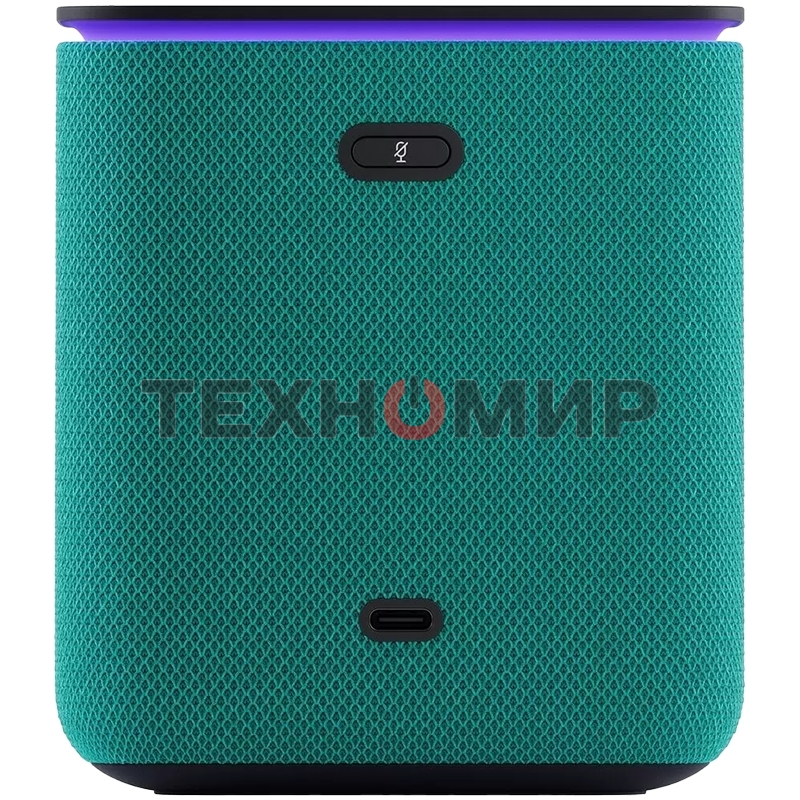 Умная колонка Яндекс Станция Миди, ZigBee, 24Вт, с голосовым ассистентом Алиса на YaGPT, изумрудный