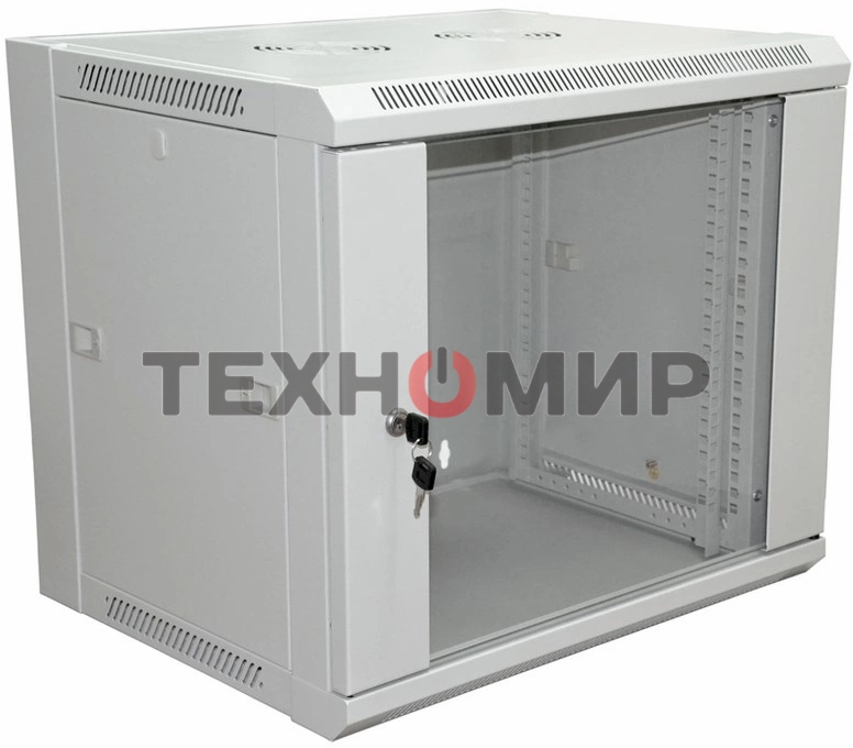 Настенный шкаф Rexant PRO 6U 600×450×370 мм (ШxГxВ) 19