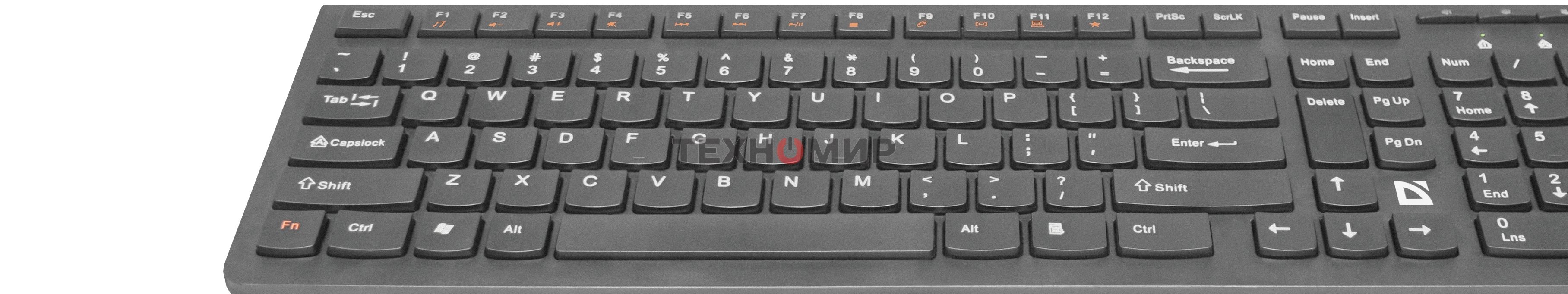 Клавиатура беспроводная Defender ULTRAMATE SM-535 RU USB, радиоканал, черный