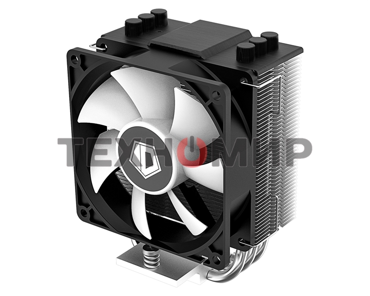 Кулер ID-COOLING SE-903-XT черный 92мм алюминий/медь 2200rpm 26db 4-pin 130w 123мм