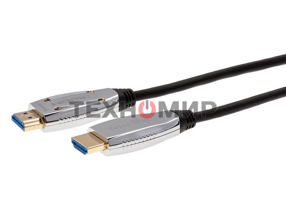 Кабель Активный оптический кабель HDMI 19M/M,ver. 2.1, 8K@60 Hz 5m Telecom TCG2120-5M