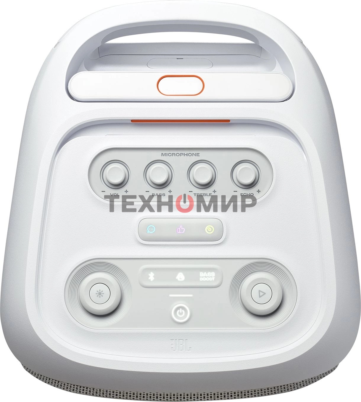 Минисистема Hi-Fi JBL Partybox Stage 320 белый 240Вт USB BT