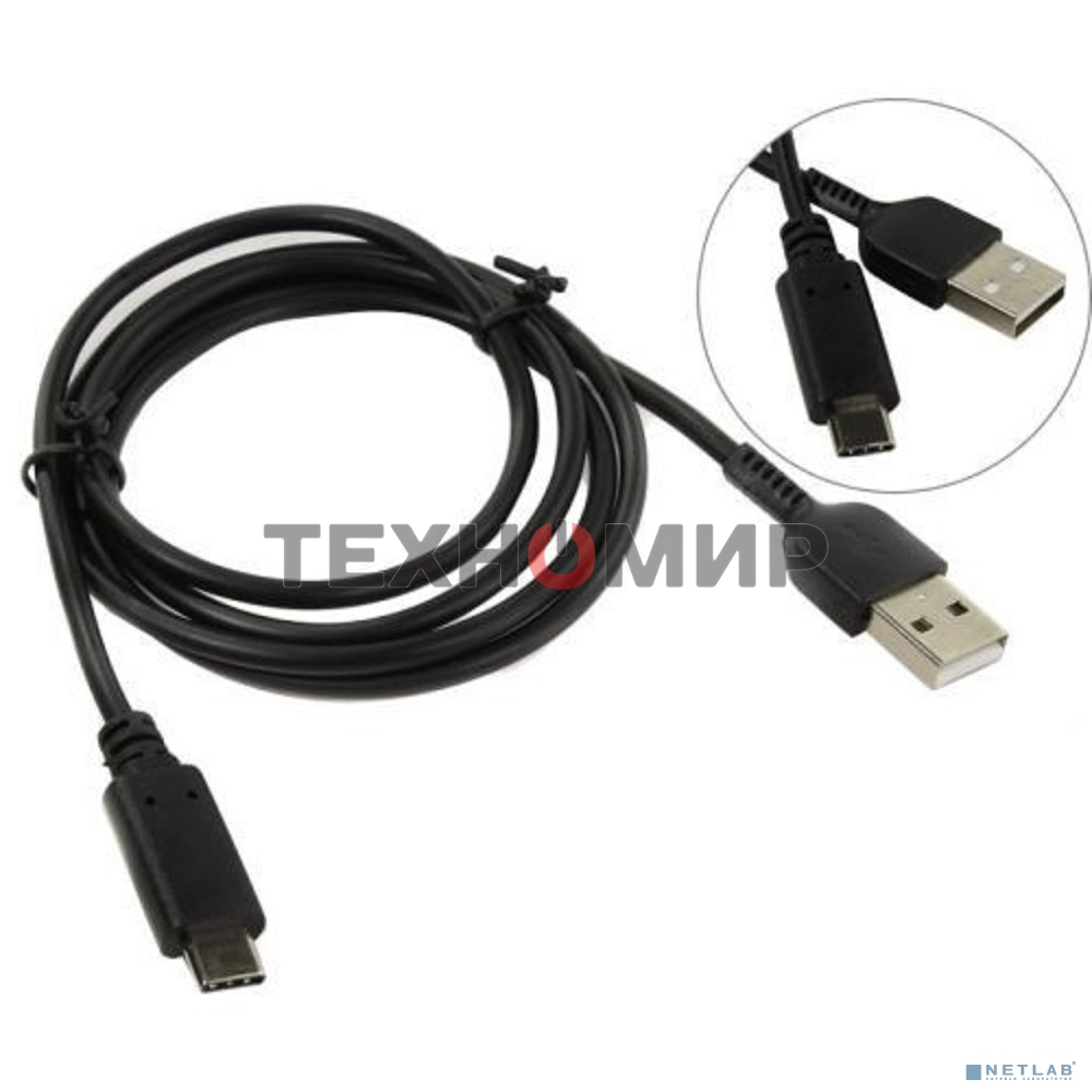 Кабель USB 2.0 A-->USB 3.1 (Type-C) 1.0m ExeGate