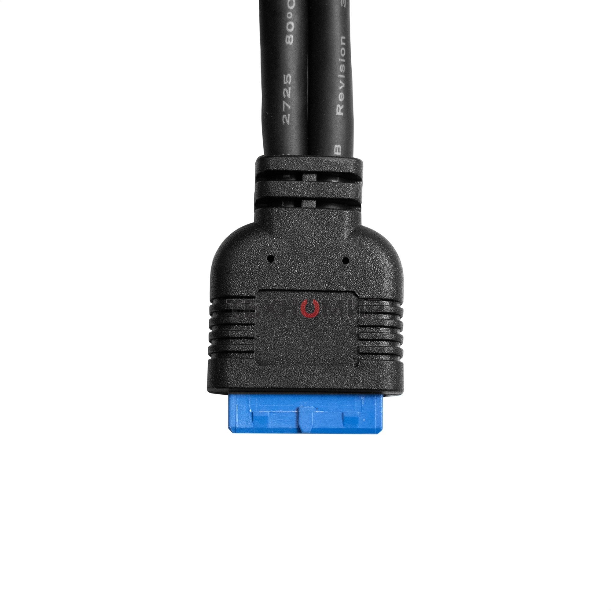 Планка портов в корпус Type-C ExeGate BrctUSB3-1C (USB 3.2 Gen1 20pin (IDC 20pin F) --> USB 3.2 Gen1 Type-Cf, кабель 30 см)
