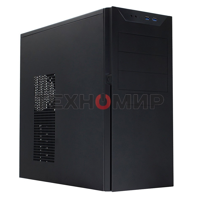 Компьютерный корпус Midi Tower Powerman/InWin BA833BK PM-600ATX-F U3.0*2+A(HD) Mid-ATX 6125674