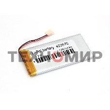 Аккумулятор Li-Pol (батарея) 4*35*70мм 2pin 3.7V/1000mAh