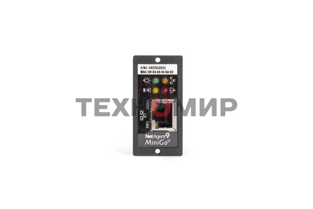 Модуль-SNMP DL 801 SKAT UPS-1000 RACK/3000 RACK Мониторинг и упр-е по Ethernet SNMP module DL 801 SKAT UPS-1000 RACK/3000 RACK Monitoring and control via Ethernet