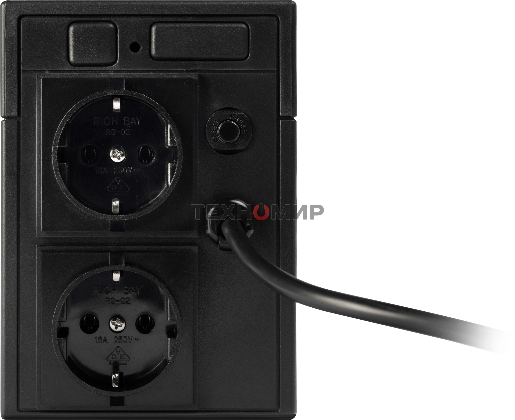 Источник бесперебойного питания SMARTWATT линейно-интерактивный, 650/360 ВА/Вт, напольный, LED индикация, Shuko CEE7/4 - 2 шт.