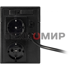 Источник бесперебойного питания SMARTWATT линейно-интерактивный, 650/360 ВА/Вт, напольный, LED индикация, Shuko CEE7/4 - 2 шт.