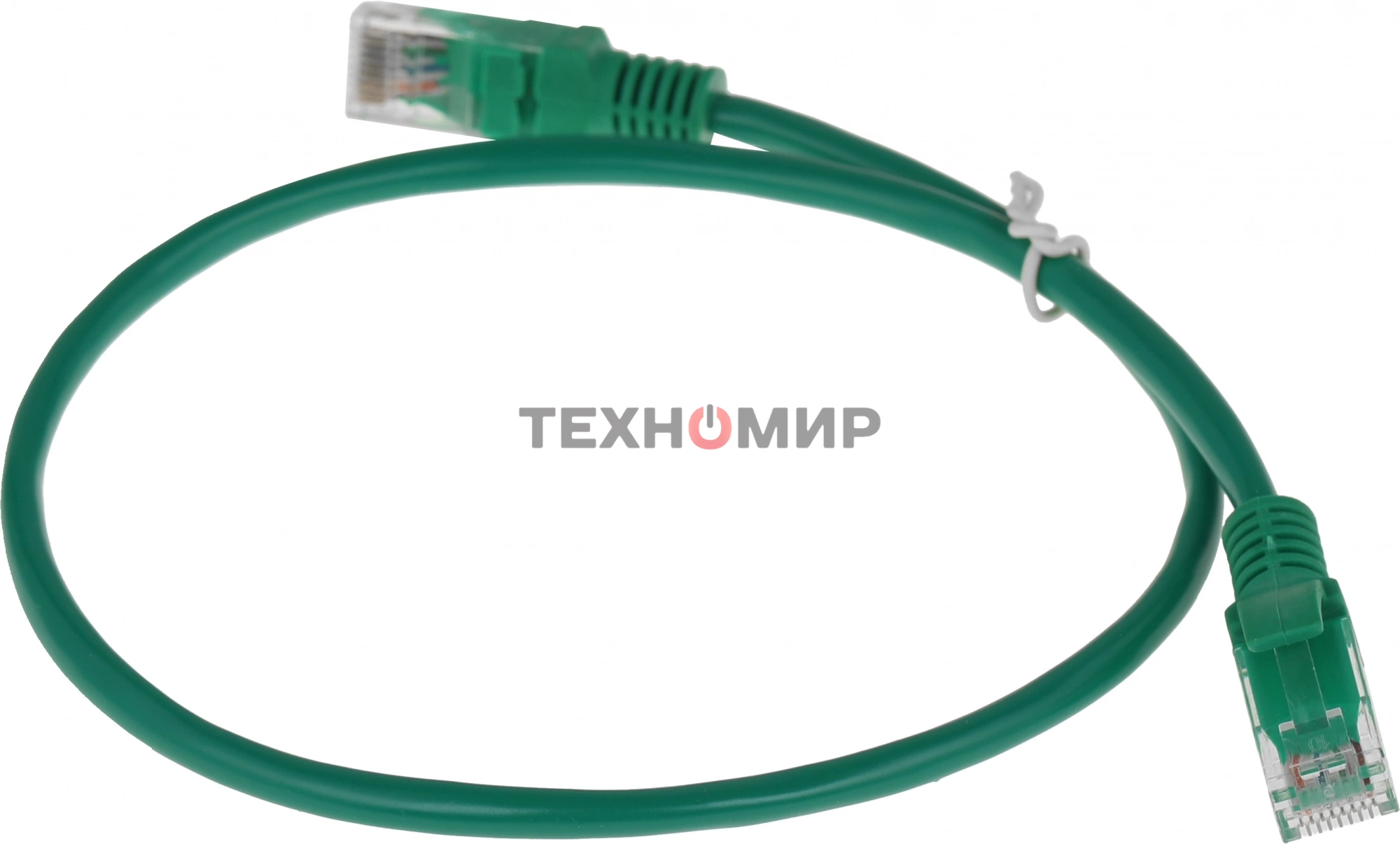 Патч-корд UTP Cablexpert cat.5e, 0.5м, литой, многожильный, зеленый