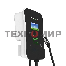 Зарядная станция S'OK Green Energy M3W Series Wallbox EV Charger SM3W32232542-5wf, 3-phase, 22kw (32a/380v), OCPP 1.6J, RFID, WiFi, LAN, уровень защиты IP54, кабель 5м