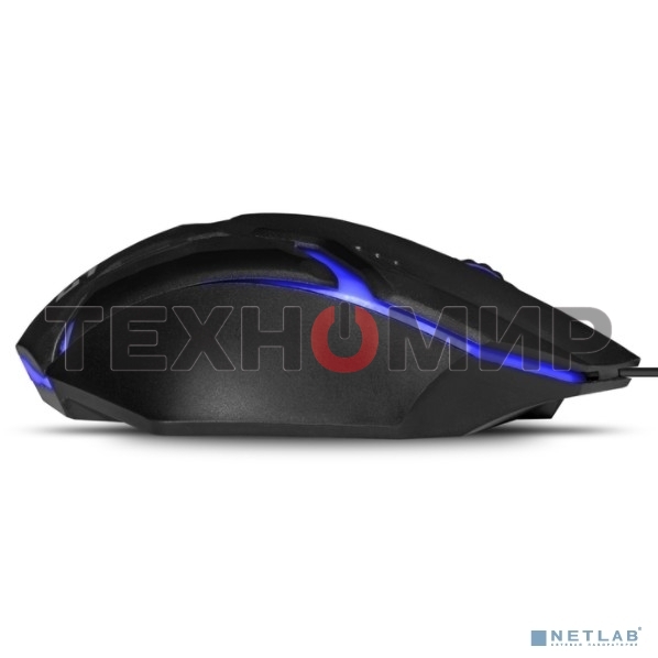 Мышь проводная ExeGate Gaming Standard Laser GML-17 черный, 1200 dpi, USB, кнопки - 3