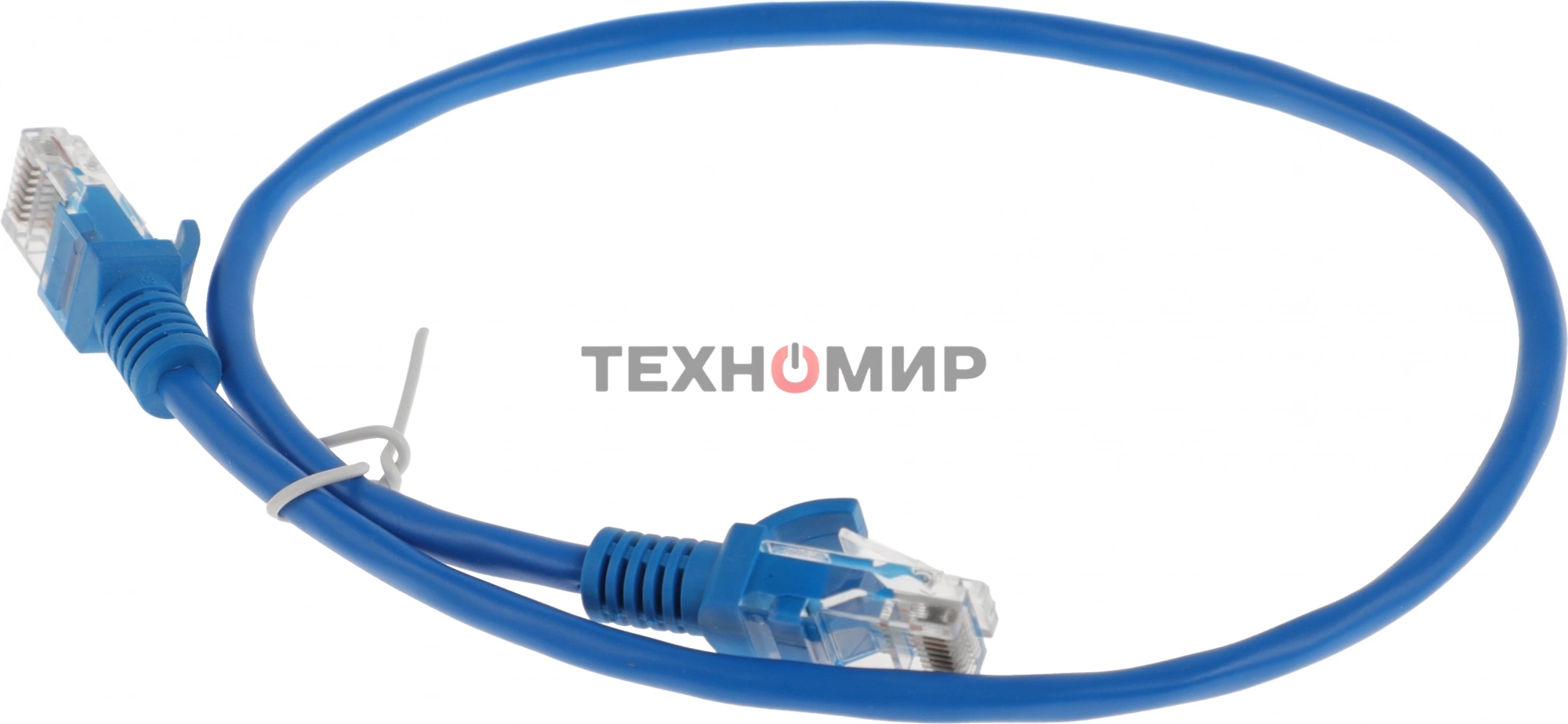 Патч-корд UTP Cablexpert cat.5e, 0.5м, литой, многожильный, синий