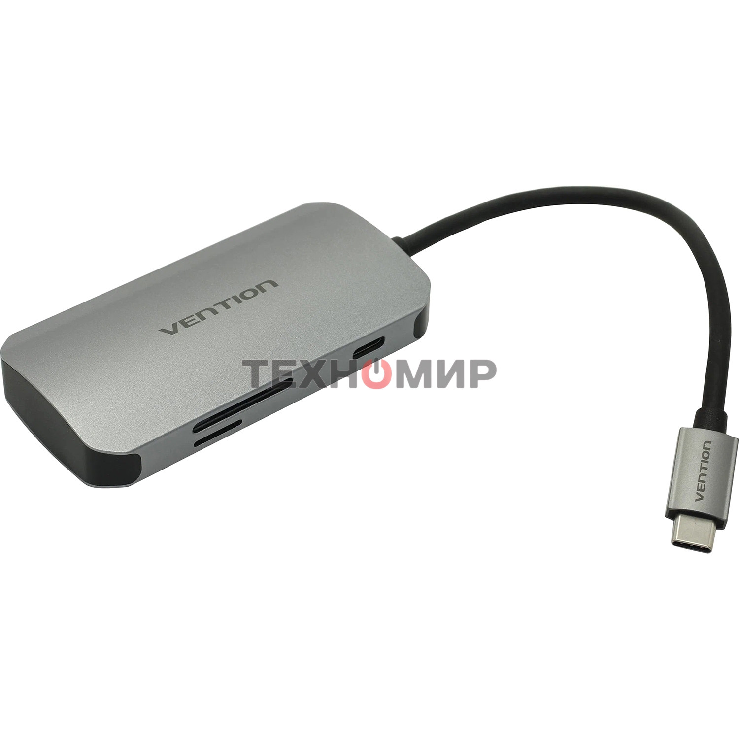 Мультифункциональный хаб Vention USB-C > USB 3.0x3/SD/TF/PD