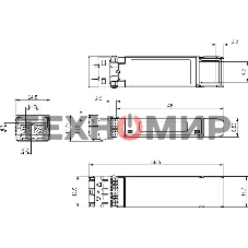 Трансивер Cisco Dual Rate 10/25GbASE-CSR SFP Module