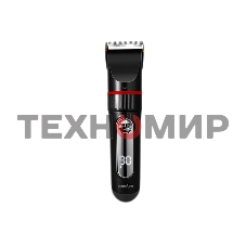 Машинка для стрижки волос Centek CT-2101 черный 3 Вт, LED, Li-Ion1200 до 3 часов, USB зарядка, 6 насадок