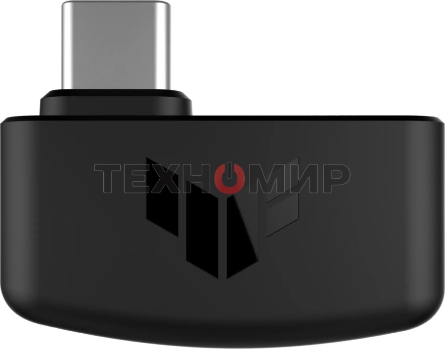 Игровые наушники ASUS TUF Gaming H1 WL черные (2.4 ГГц, 7.1 виртуально, 40мм, неодимовые магниты, 32 Ом, 20~20000 Гц, микрофон, USB-C, PC, Mac, PS4, Nintendo Switch, Xbox One, 90YH0391-B3UA00)