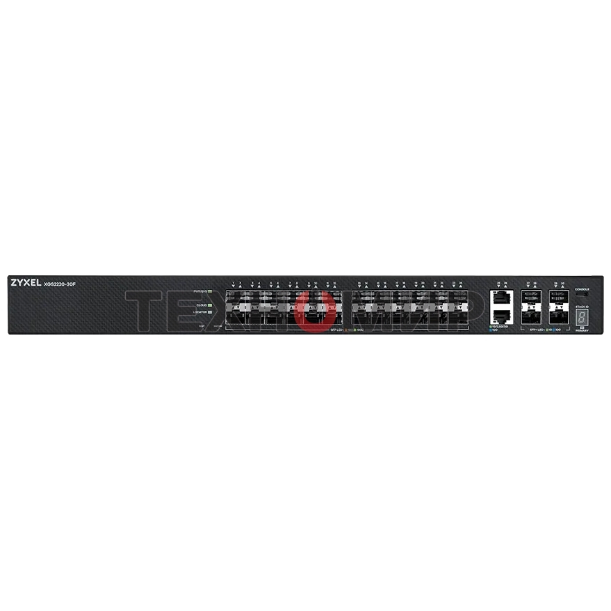 Коммутатор Zyxel XGS2220-30 L3 Access switch, rack 19