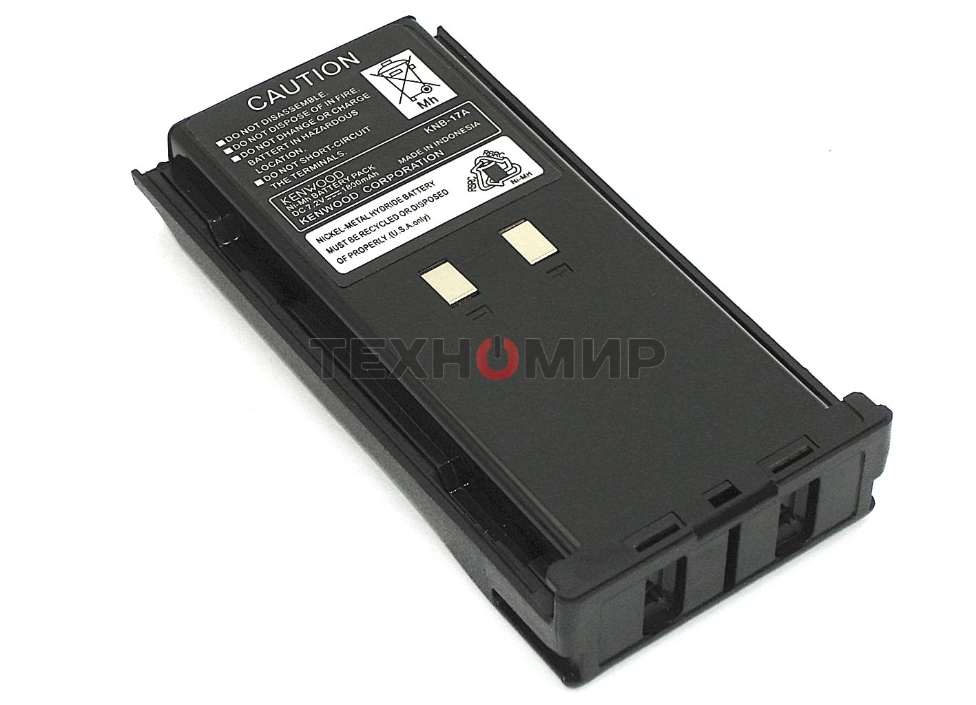 Аккумулятор для Kenwood TK-480 TK-380 TK-280 (KNB-17) Ni-MH 7,2V 1800mAh
