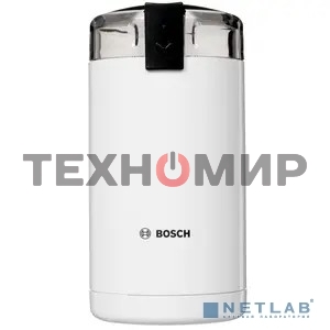 Кофемолка Bosch TSM6A011W 180Вт сист.помол.:ротац.нож вместим.:75гр белый