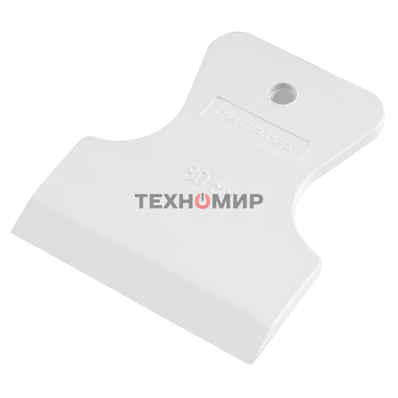 Набор шпателей Sparta 40-60-80 мм, белая резина, 3 шт.