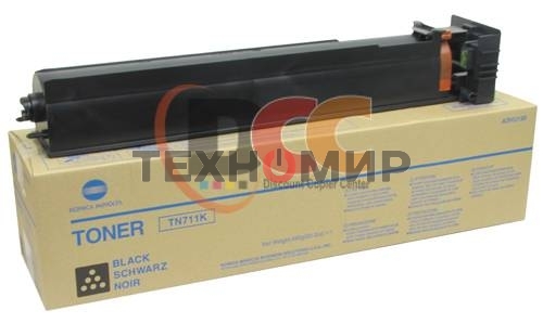 Тонер-картридж Konica-Minolta bizhub C654/754/Pro C754 черный TN-711K