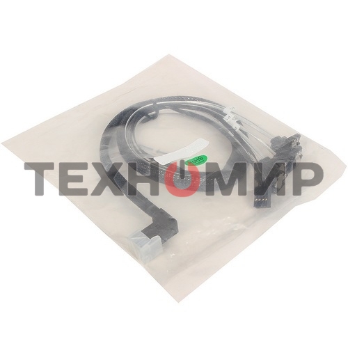 Кабель ACD Internal SFF8643(угловой) -to- 4xSATA(угловой)+SB (HDmSAS RightAngle -to- 4xSATA RightAngle +SideBand) 75 см (аналог 2279900-R) (6705171)