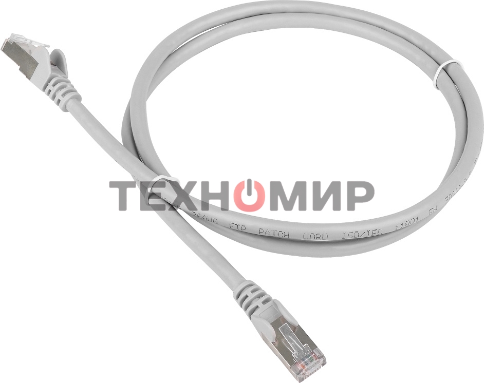 Кабель Patch cord Lanmaster TWT-45-45-1.5/S-GY 10 PCS 1.5м FTP Cat 5e серый