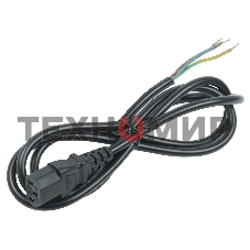 Шнур питания ITK PC-C13N-2M C13 проводник.:3x1.5мм2 2м 230В 10А (упак.:1шт) черный