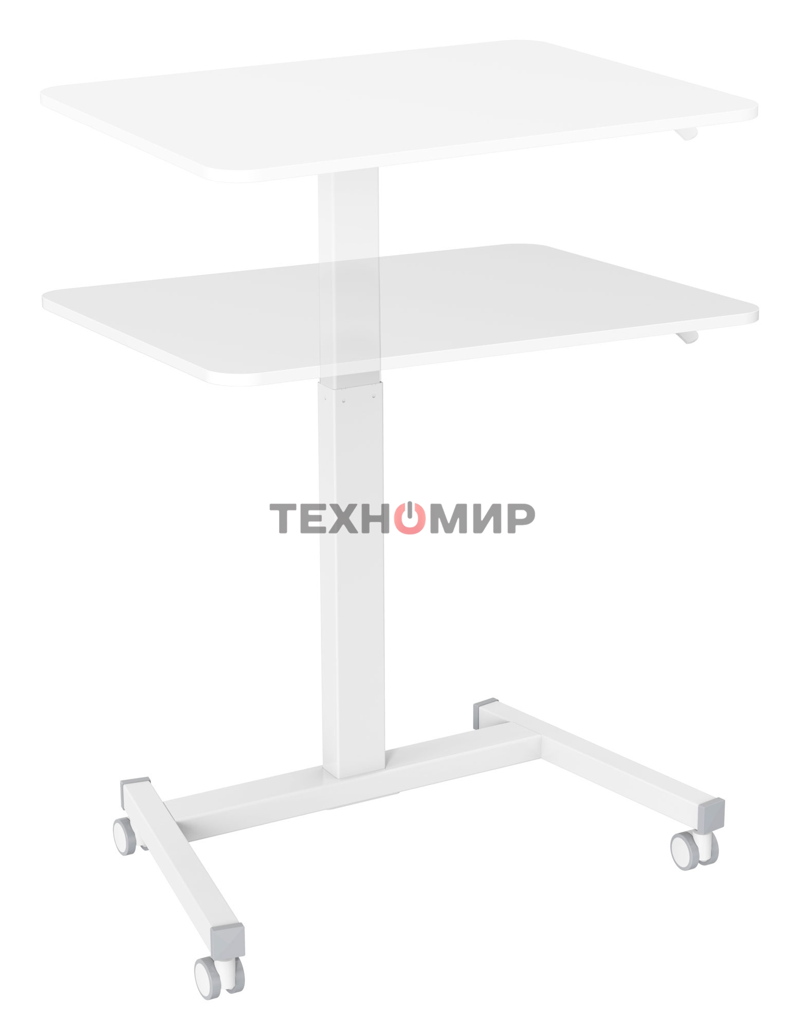 Стол для ноутбука Cactus VM-FDS102 столешница МДФ белый 80x60x122см (CS-FDS102WWT)