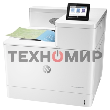 Принтер лазерный HP Color LaserJet Enterprise M856dn (A3, 1200dpi,ImageREt4800, 56(56) ppm, 1,5 Gb, 16Gb EMMC, Duplex, 2trays 550+100, 1y warr, cart. B 16K & CMY 13K pages in box, repl. A2W77A)
