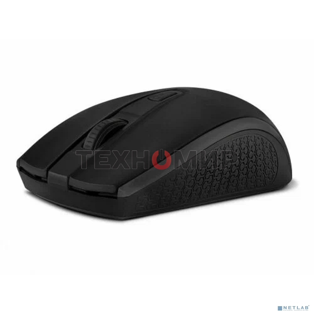 Мышь беспроводная SVEN RX-220W черный, 1600 dpi, радиоканал, USB, кнопки - 4