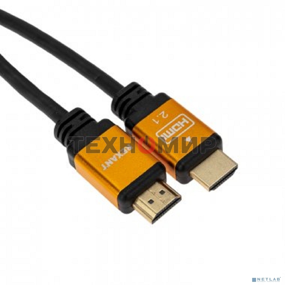 Кабель Rexant HDMI - HDMI 2.1 длина 3 метра GOLD
