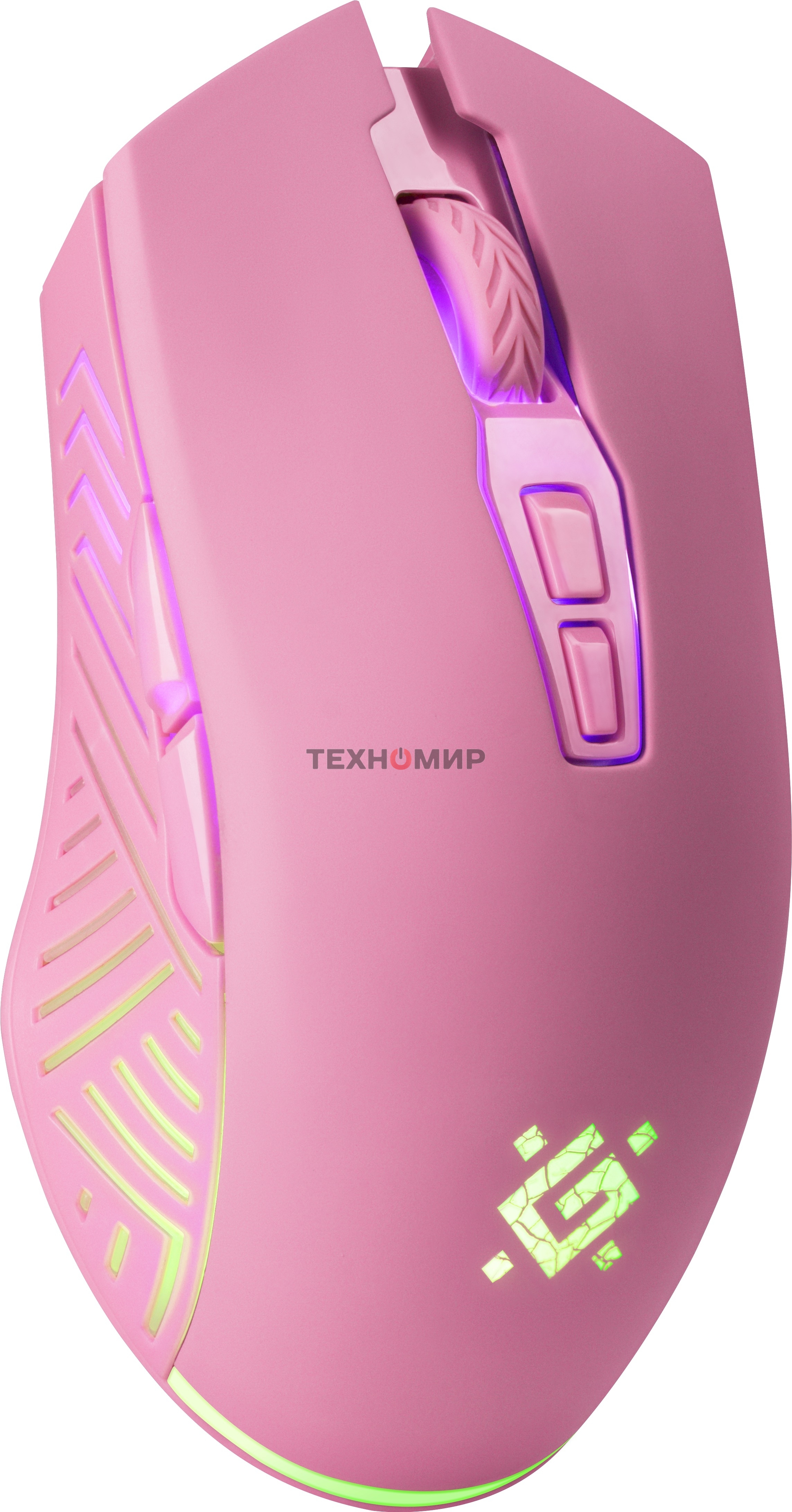 Мышь беспроводная Defender Pandora GM-502 розовый, 3200 dpi, радиоканал, USB, кнопки - 7