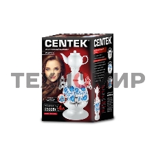 Самовар Centek CT-0091 A (белый+рисунок) 4.0л, 2300 Вт, поддерж.t + LED индикатор